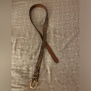Cute cheetah belt